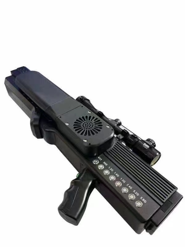  武山手持便携式枪型低空防御反制八通道